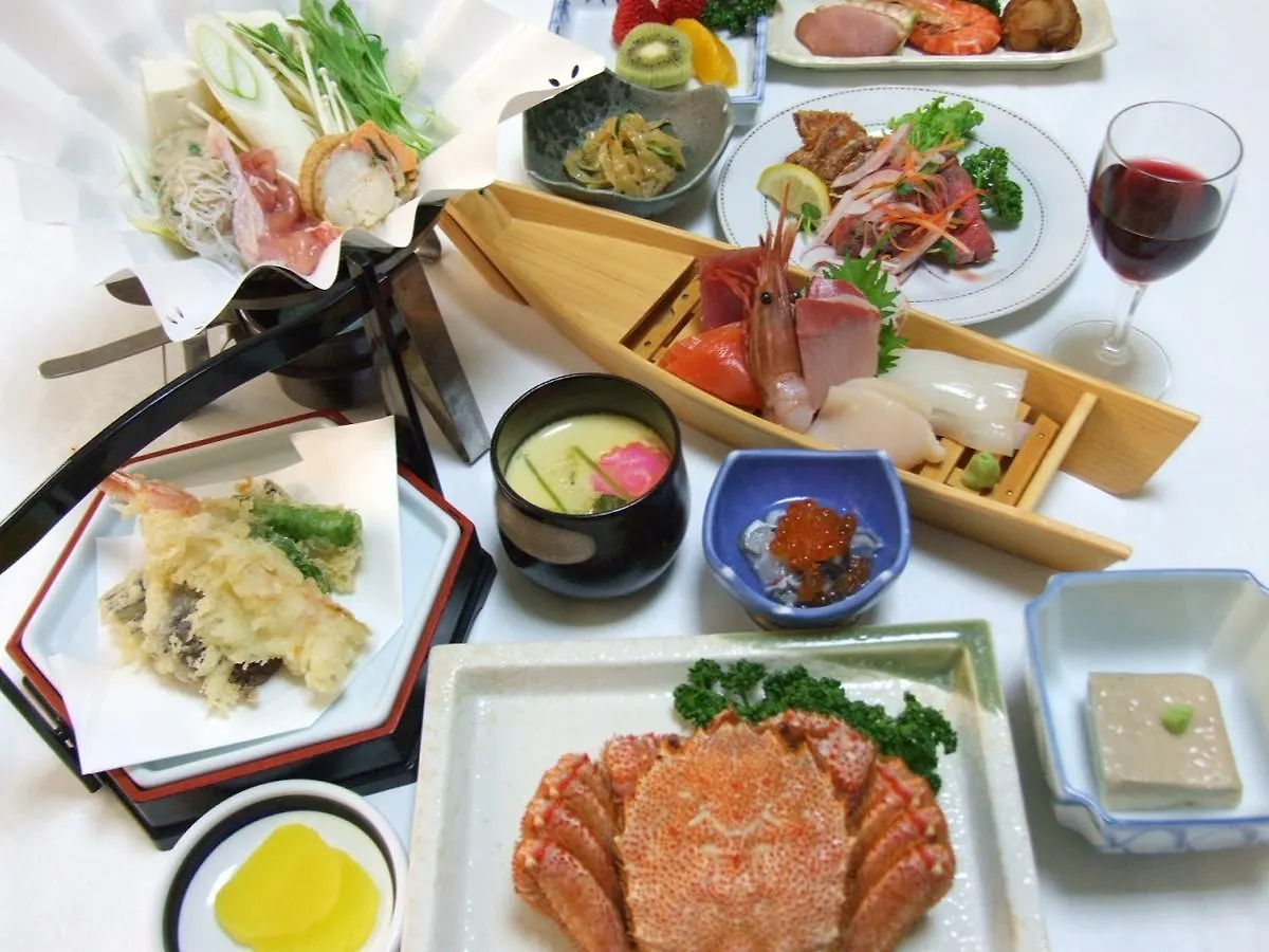 *** Japanskt värdshus (ryokan) Yunokawa Onsen Shinmatsu Hotell Hakodate Japan